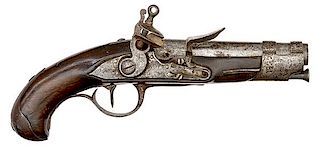 Model 1770 Marchussee Officer Single-Shot Flintlock Pistol, Charleville 