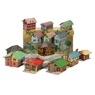 Minitown, Toy Town & Keystone Train Accessory Buildings