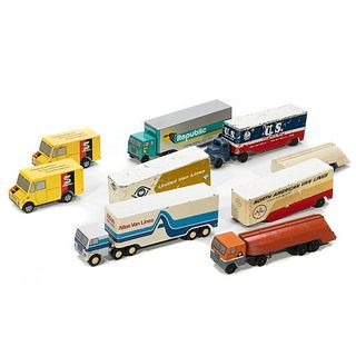 Ralstoy, Mar Tar, Slik Toy Die Cast Trucks