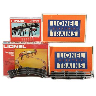 Lionel O Gauge Switches, Track and Trestles