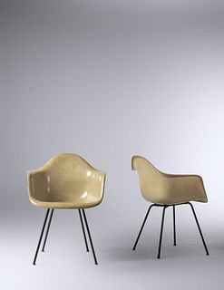 Charles and Ray Eames
(American, 1907-1978 | American, 1912-1988)
Pair of DAX Chairs, c. 1950s