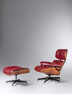 Charles and Ray Eames
(American, 1907-1978 | American, 1912-1988)
Lounge Chair and Ottoman