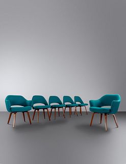 Eero Saarinen
(Finnish/American, 1910-1961)
Set of Six Dining Chairs