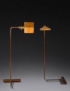 Cedric Hartman
(American, b. 1929)
Pair of Floor Lamps, model 1U WV