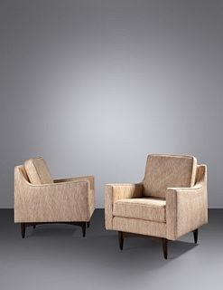 Italian Style 
Mid 20th Century
Pair of Modernist Lounge Chairs