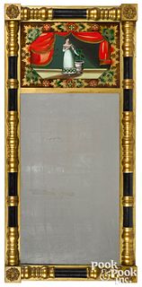 Sheraton giltwood mirror, ca. 1830