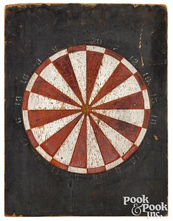 Pennsylvania painted poplar dart board