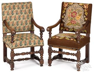 English William and Mary child's armchair