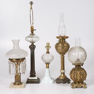 Five Oil Lamps