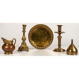 A Group of Continental Brass Articles