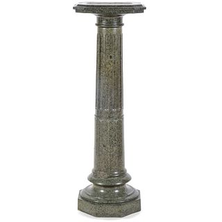 A Marble Column Form Pedestal