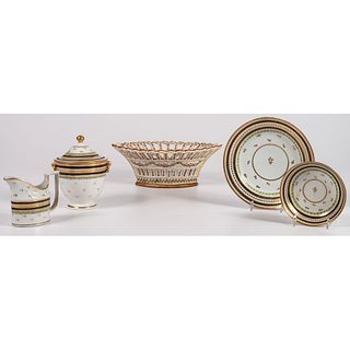 A Group of Continental Porcelain