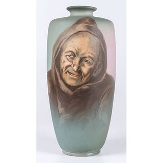 A Frank Ferrell (1878-1961) for Weller Portrait Vase