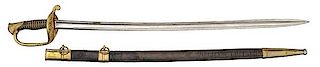 Model 1845 Infantry Officer's Sword, Chatellerault, 1847 