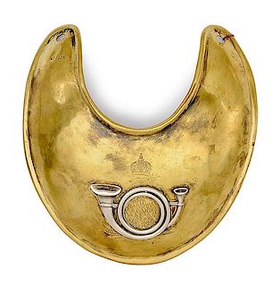 1st Empire Chasseur Officer's Gorget 