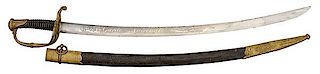 Model 1821 National Guard Officer's Sword 
