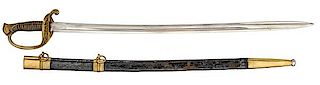 Model 1845 Infantry Officer's Sword by Chatellerault, 1846 