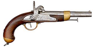 Model 1822 Percussion Single-Shot Pistol, Mutzig 