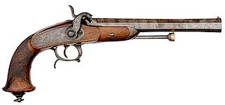 Model 1833 1st Pattern Officer's Single-Shot Percussion Pistol, Maubeuge 