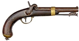 Model 1837 Type 3 Marine Single-Shot Percussion Pistol 