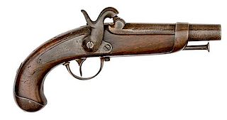 Model 1842 Gendarmerie Single-Shot Percussion Pistol, Chatellerault 