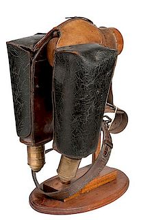 Mid-19th Century Pair of Saddle Holsters 