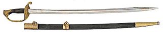 Model 1845 Infantry Officer's Sword by Coulaux Klingenthal 