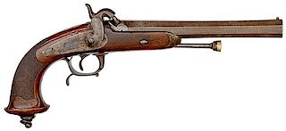 Model 1833 2nd Pattern Officer's Single-Shot Percussion Pistol, Chatellerault 