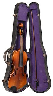 Full Size Violin and Bow