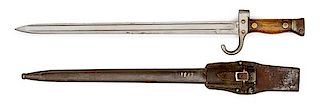 Model 1892 Berthier Carbine Bayonet 
