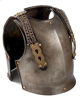 Cuirassier's Armor Breast and Back Plates Dated 1834 