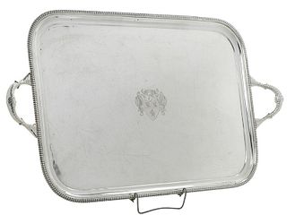 Sterling Two Handle Tray