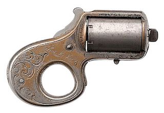 Inscribed Seven-Shot Reid’s MY FRIEND Knuckleduster Revolver 