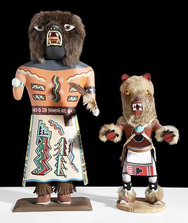 Two Hopi Bear Katsinam