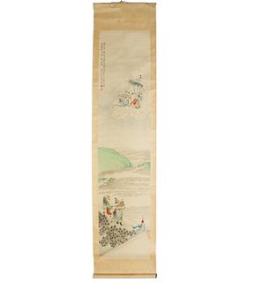 Mark of Huang Shan-Shou 署名 黄山寿 , scroll painting