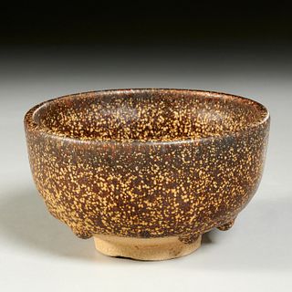 Chinese Jian ware speckled glaze bowl