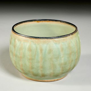 Chinese "Longquan" celadon Lotus bowl