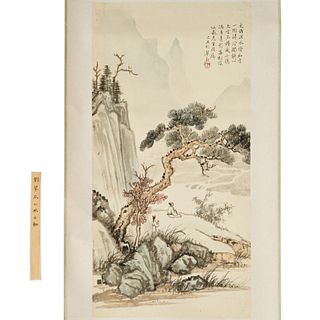 Mark of Liu Cao Yi 署名 刘草衣, scroll painting