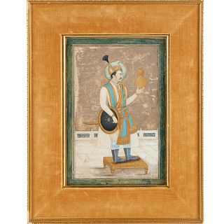 Mughal School, portrait of a courtier
