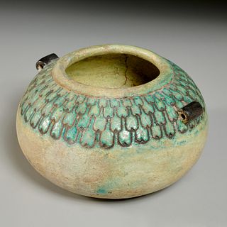 Egyptian faience bowl