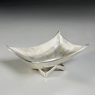 Juvento Lopez Reyes Modernist sterling bowl