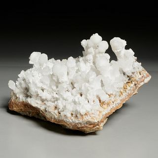 Large white Aragonite specimen