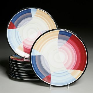 MissoniHome/Ginori, (12) "Carousel" dinner plates