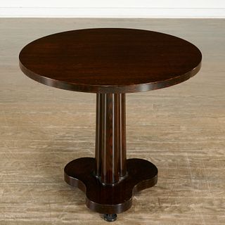 Dunbar, pedestal occasional table