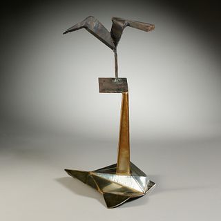 Wilfred Zogbaum, welded iron sculpture, 1959