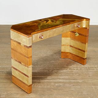 Isabel O'Neill, custom lacquered vanity