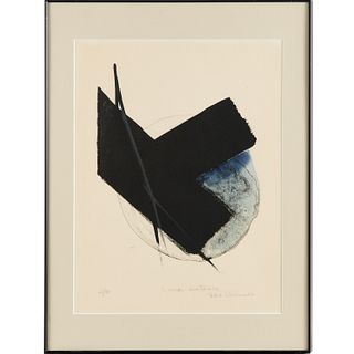 Toko Shinoda, monochrome lithograph