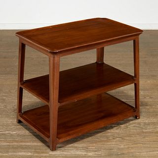 Dunbar Furniture, model 5750 tiered side table