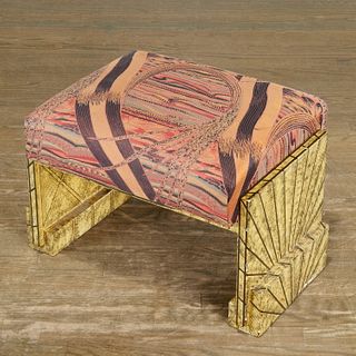 Isabel O'Neill, Custom Art Deco style stool