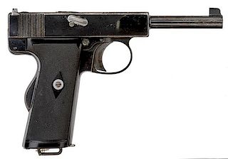 **Webley & Scott Semi-Automatic Pistol Model, 1910 